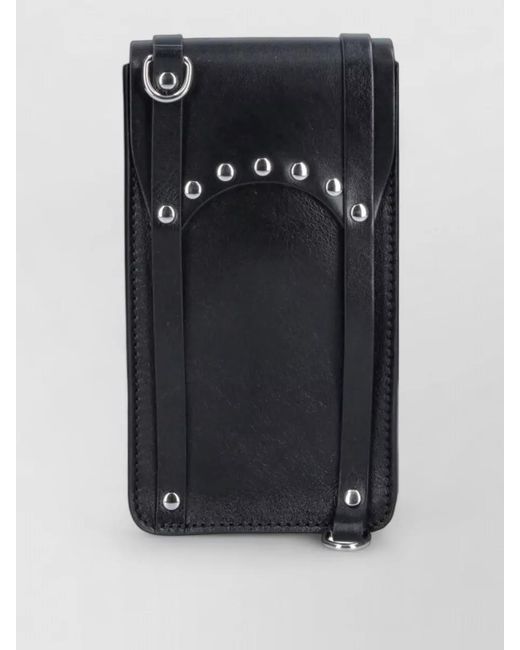 Vivienne Westwood Black Belt Bag Hand Design Adjustable Strap