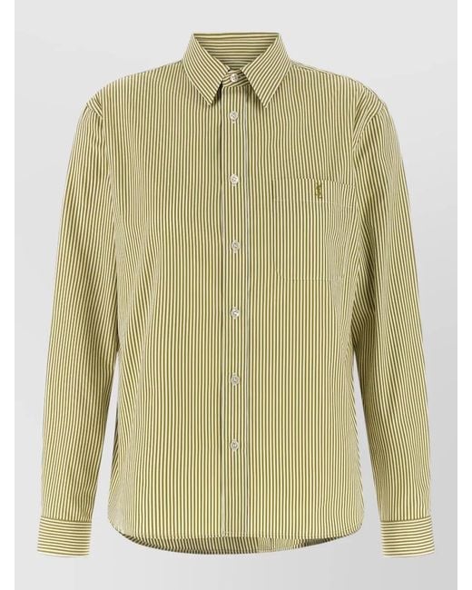 Saint Laurent Green Shirts