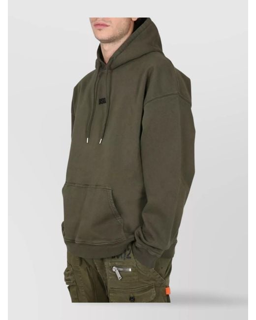 DSquared² Multicolor Cotton Hoodie for men