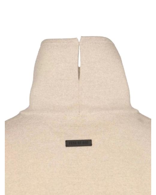 Fear Of God Natural Virgin Wool Crewneck Jumper for men