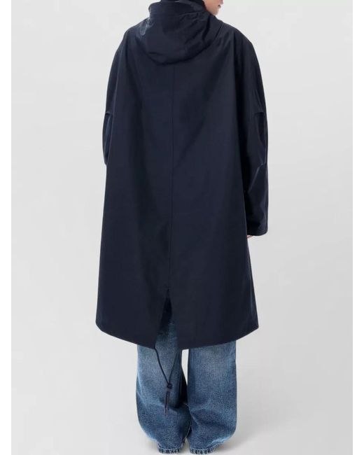 A.P.C. Blue Antonin Parka Coat