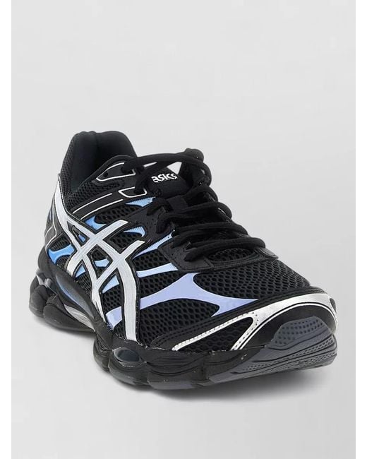 Asics Black Gel Cumulus Sixteen Mesh Sneakers Rubber Outsole