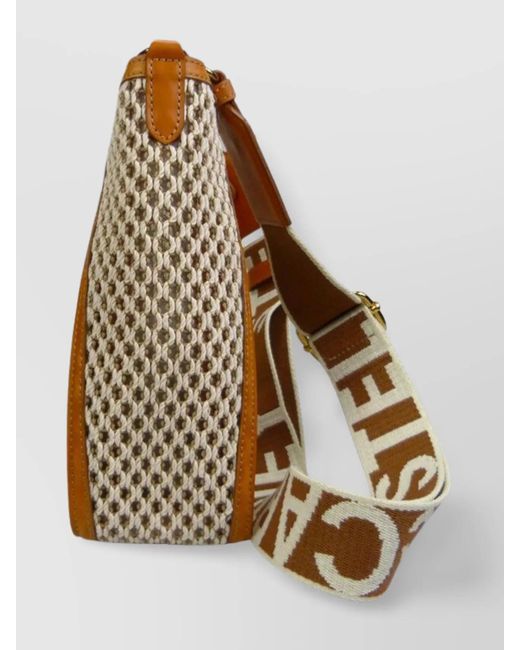 Stella McCartney Natural Shoulder Bag Cotton Blend Shoulder Bag