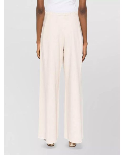 Forte_forte Blue Cotton Wide-Leg Trousers