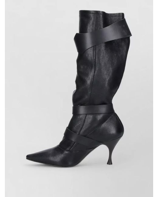 Vivienne Westwood Black Leather Ankle Boots