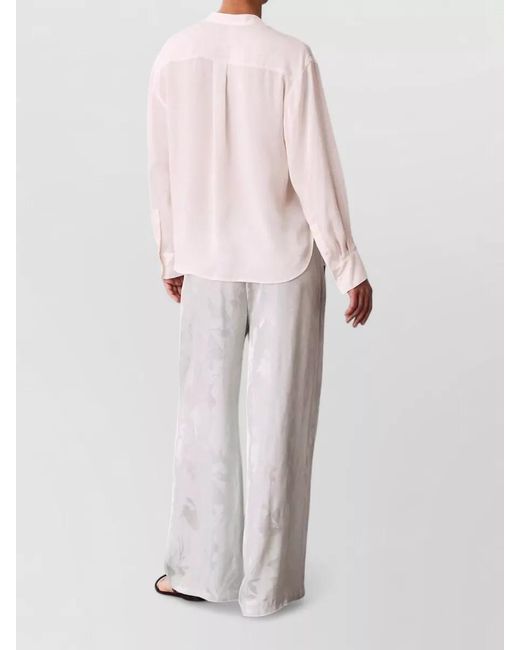 Calvin Klein Gray Satin Pyjama Trousers