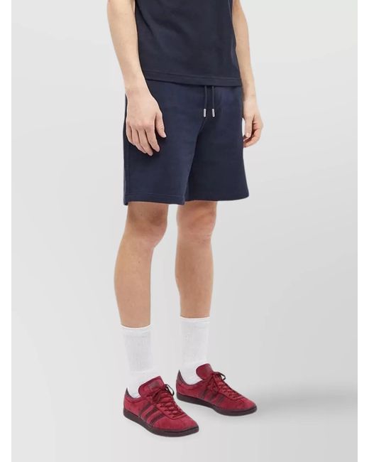 Belstaff Blue Cotton Deck Shorts for men