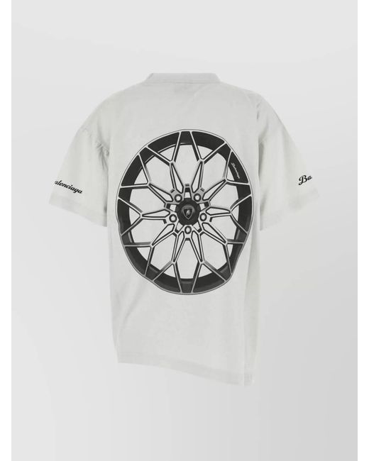Balenciaga White Oversized T-Shirt