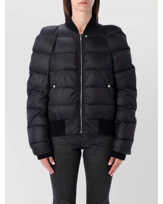 Rick Owens Blue Down Puffer Jacket