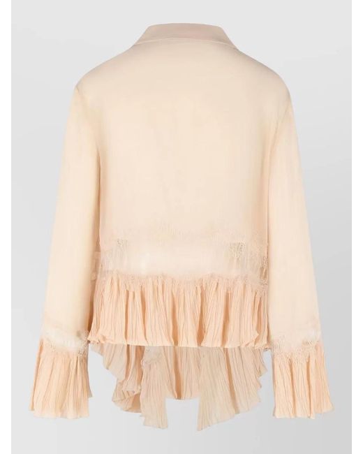 Blumarine Natural Viscose Blouse