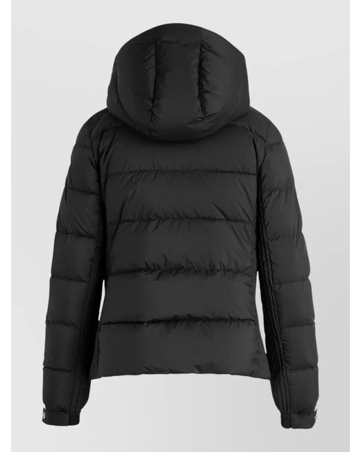 Tatras Black Mirel Hooded Padded Coat Long Sleeves