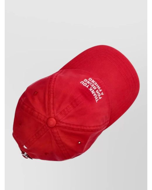 AMI Red Cotton Cap