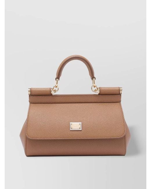 Dolce & Gabbana Multicolor Sicily Small Leather Shoulder Bag