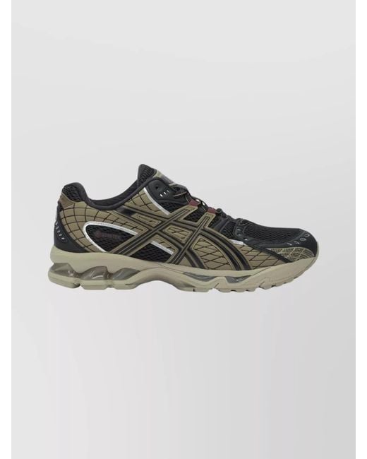 Asics Multicolor Synthetic Leather Low-Top Sneakers for men