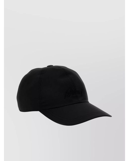 Brioni Black Logo Cap for men