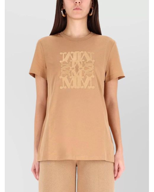 Max Mara Natural Cotton Regular-Fit T-Shirt