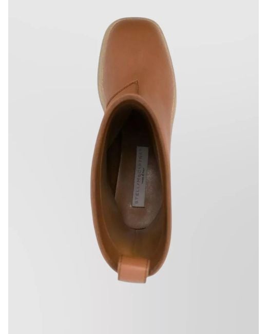 Stella McCartney Brown Polyethylene Rain Boots