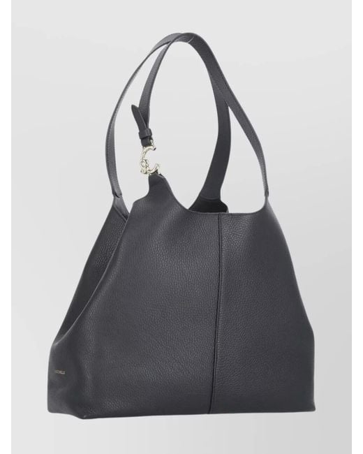 Coccinelle Black Leather Shoulder Bag