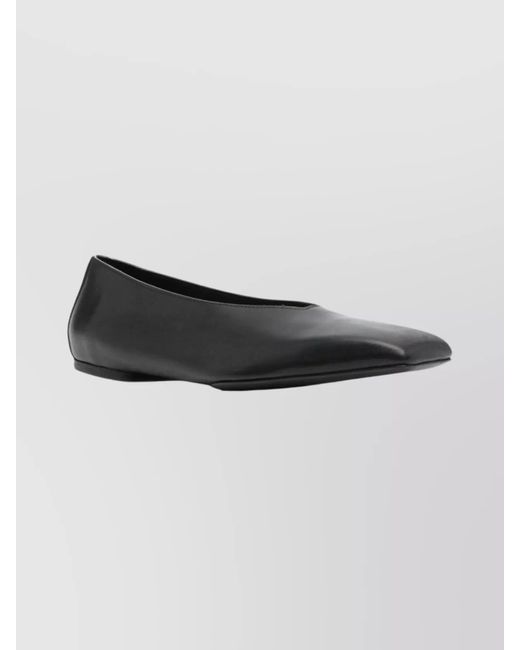 Rick Owens Multicolor Leather Square-Toe Ballerina Shoes
