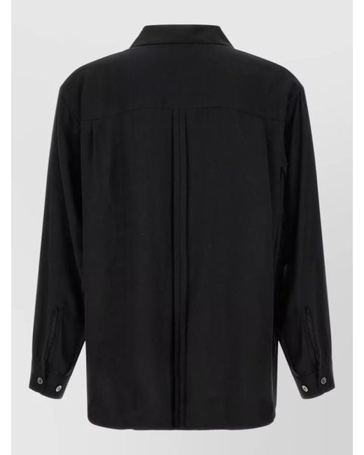 Undercover Black Printed Bowling Shirt for men