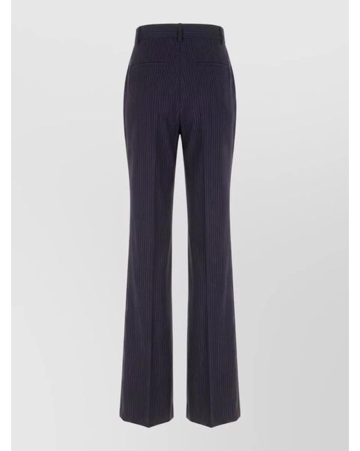 Max Mara Blue Tailored Trousers