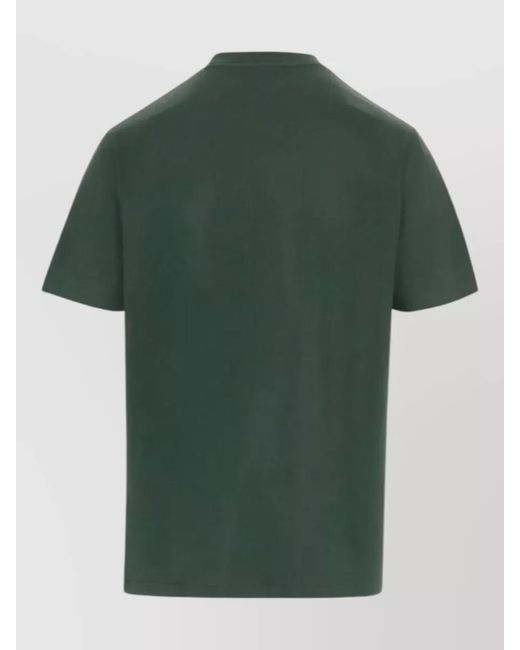 Carhartt Green Script Logo Organic Cotton Short Sleeve T-Shirt for men