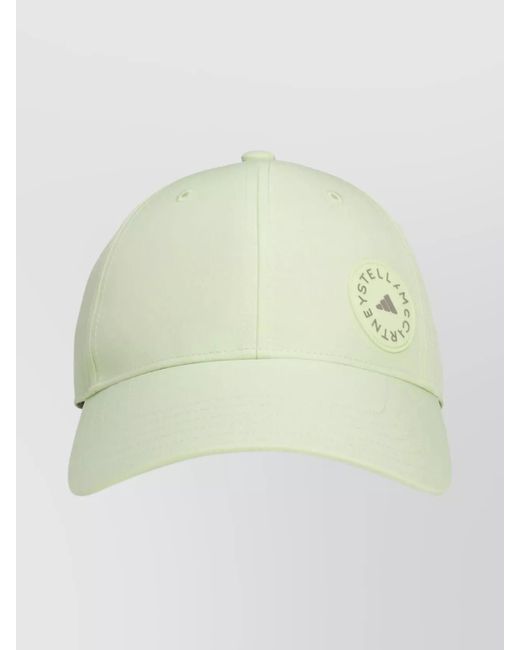 Adidas By Stella McCartney Green Relaxed Style Hat Curved Brim