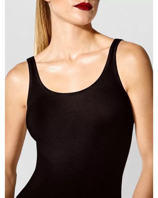 Wolford Black Jamaika Sleeveless Bodysuit