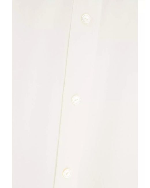 The Row White Cotton Shirt