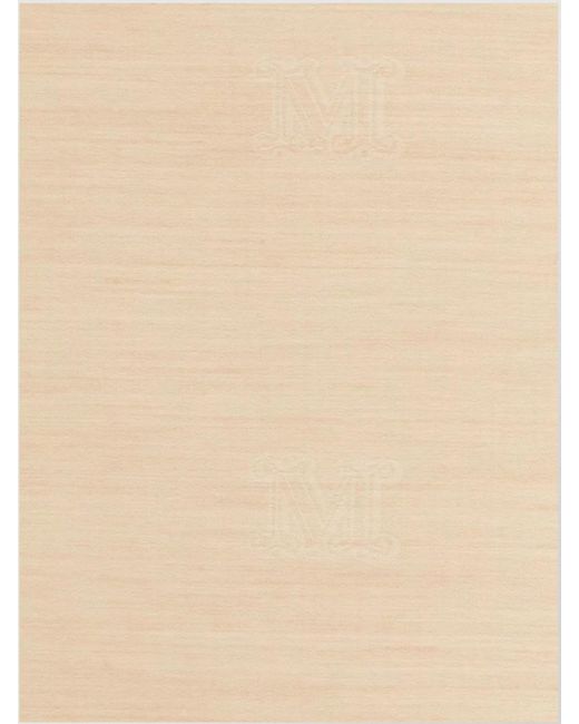 Max Mara Natural Wool Silk Scarf