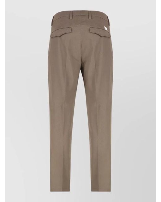 Department 5 Natural Prince Chino Trousers Belt Loops Pockets for men