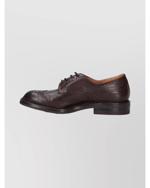 Tricker's Brown Leather Brogues for men