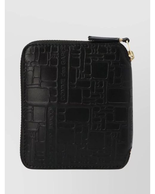 Comme des Garçons Black Leather Purse