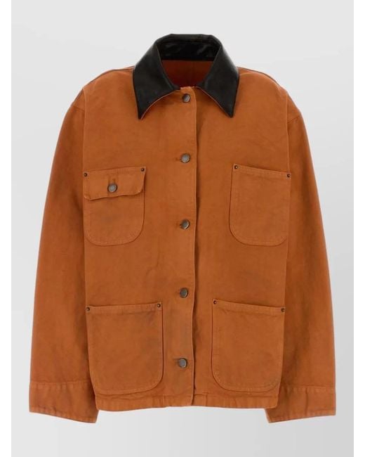 Prada Brown Denim Jacket