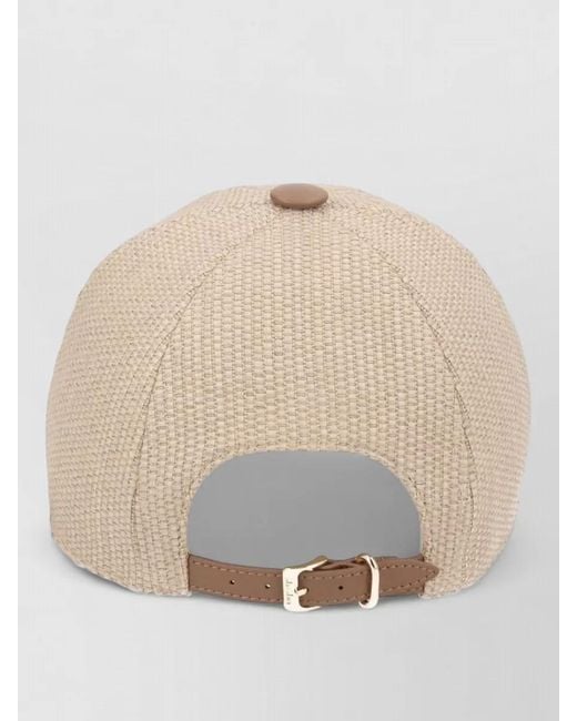 Max Mara Natural Baseball Cap