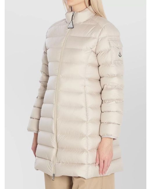 Moncler Natural Igesse Midi Puffer Jacket