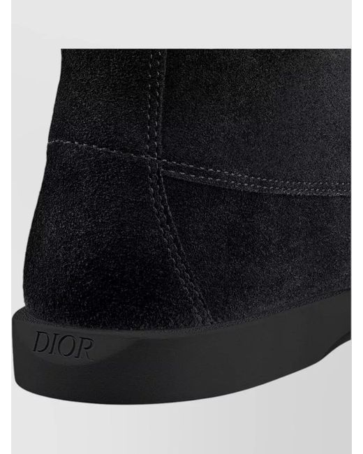 Dior Black Leather Boots for men