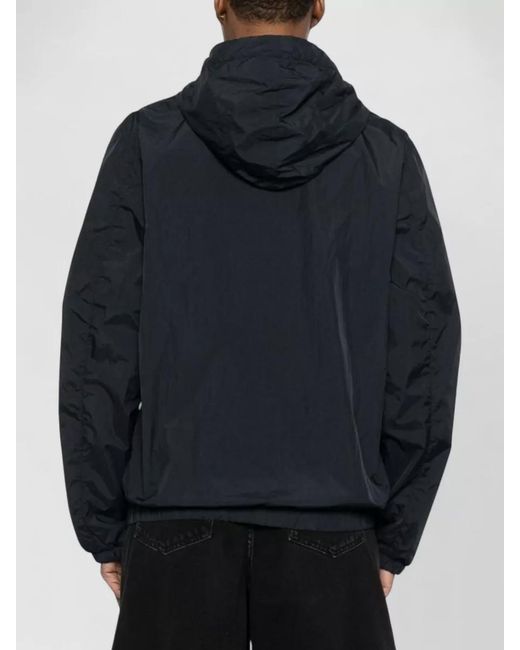 Peuterey Blue Nigle Hooded Blouson Jacket Elasticated Cuffs