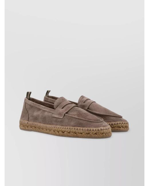 Castaner Multicolor Leather Espadrilles for men