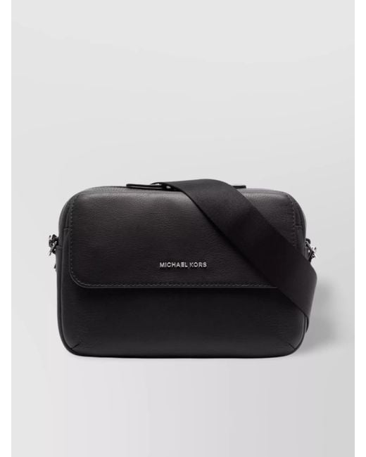 Michael Kors Black Hudson Utility Crossbody Adjustable Strap for men