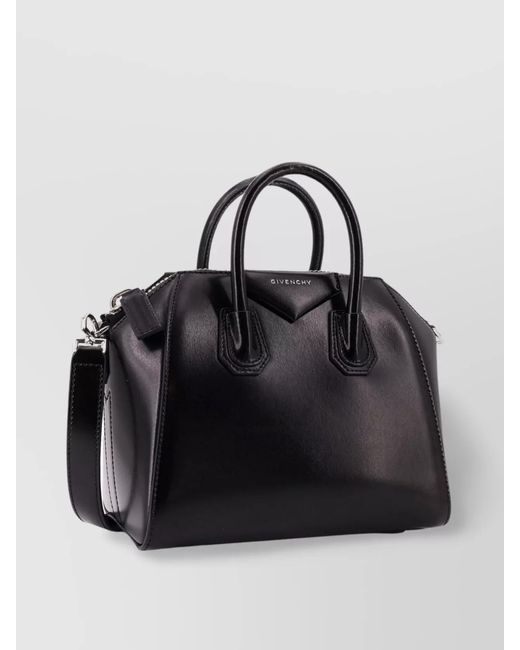 Givenchy Black Antigona Mini Leather Shoulder Bag