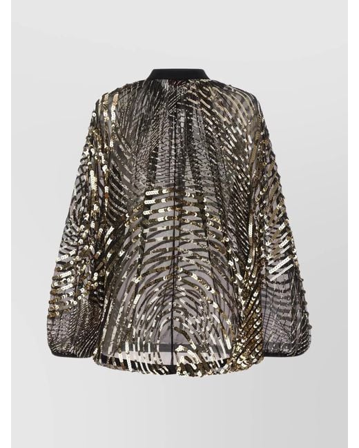 Emilio Pucci Black 'iride' Blouse