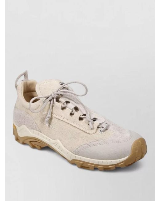 Our Legacy Natural Leather Low-Top Sneakers for men