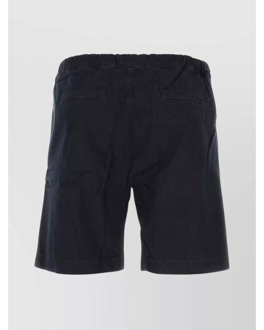 Woolrich Blue Belted Chino Shorts for men