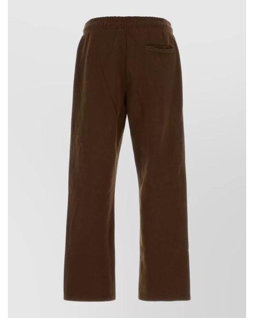 Entire studios Brown Cotton Straight-Leg Joggers for men