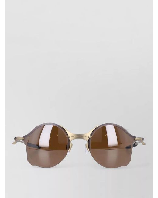 Oakley Multicolor Titanium Rimless Sunglasses