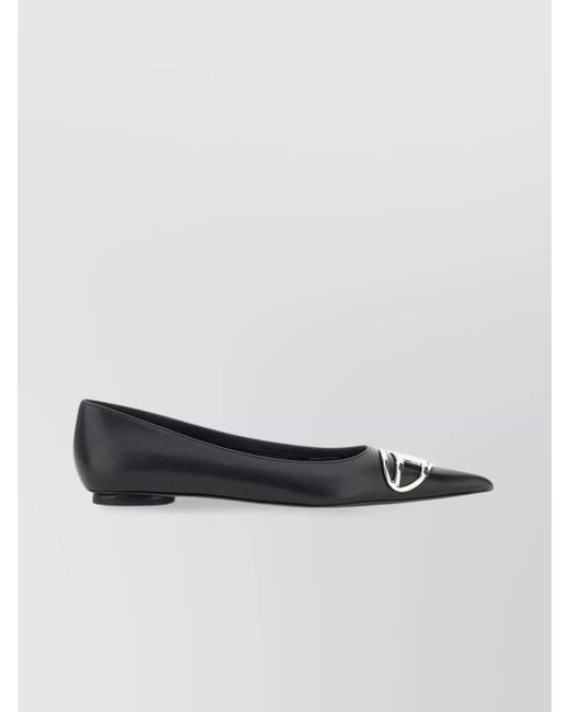 DIESEL Black D-Venus Ballerina Shoes