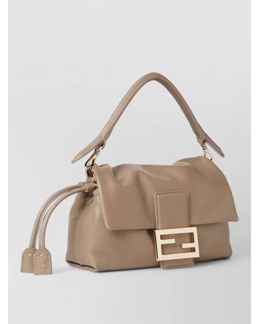 Fendi Multicolor Baguette Soft Small Clutch Chain Strap