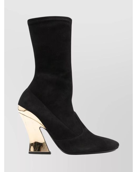 Givenchy Black Heeled Boots