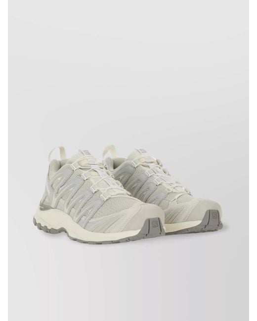 Salomon Gray Xa Pro 3D Low-Top Sneakers